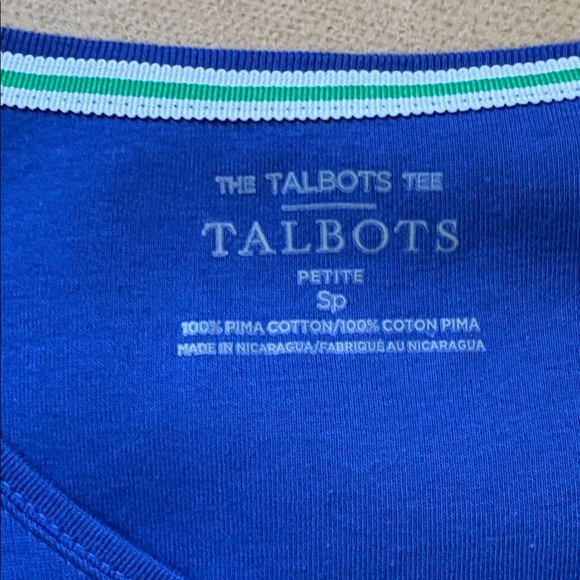 Talbots Short Sleeve Tee - Picture 7 of 7